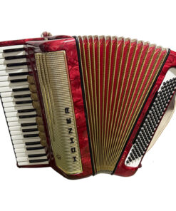 Acordeón Hohner Pirola IVP Rojo
